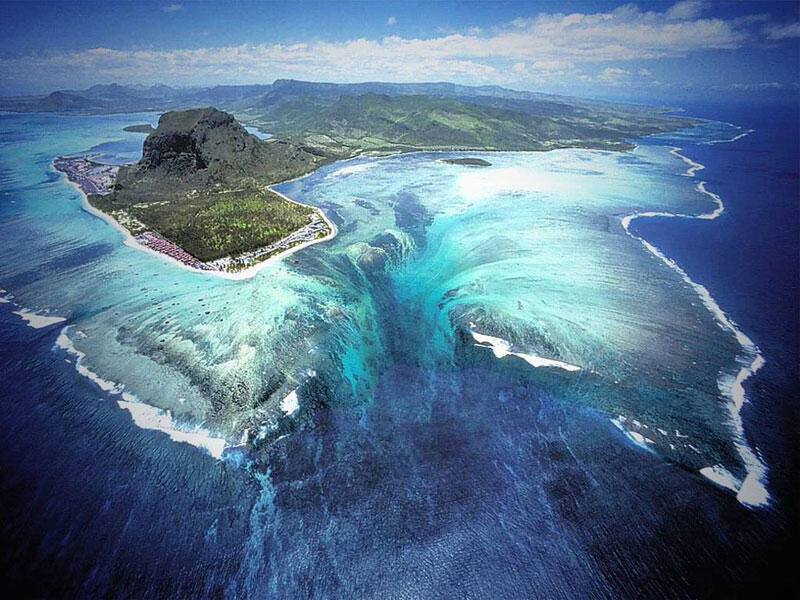 Air Terjun di Bawah Laut Satu-satunya di Dunia, Benarkah Ada?