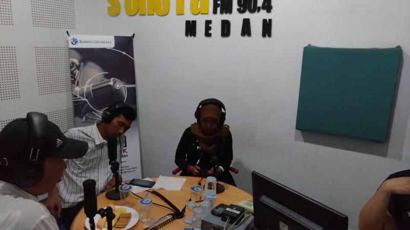 **Talk Show Bersama Radio Sonora Medan **