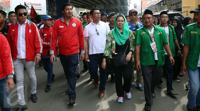 Kirab Kebangsaan, Yenny Wahid - Emil Gelorakan Semangat Pancasila
