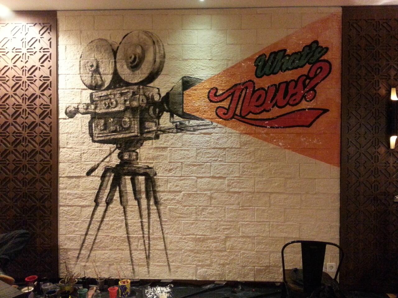 Mural, portrait painting, landscape ainting, perspective drawing, storyboard