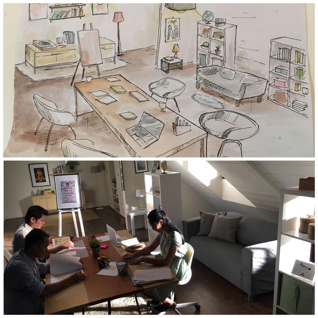 Mural, portrait painting, landscape ainting, perspective drawing, storyboard
