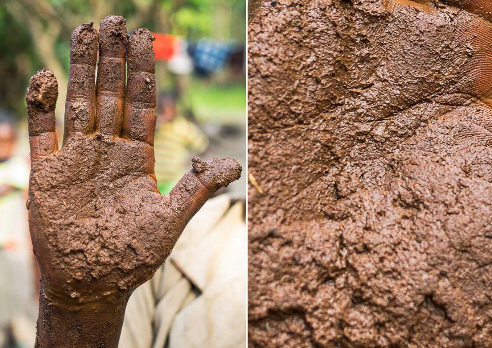 13 telapak tangan pekerja ini bukti kerasnya membanting tulang