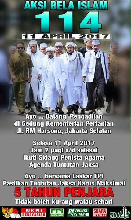 Habib Rizieq Ajak Umat Islam Ikut Aksi 114