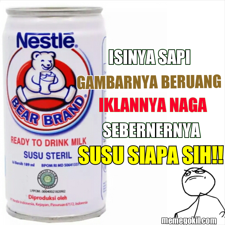  Gambar  Lucu Iklan  Susu Beruang Gambar  Lucu