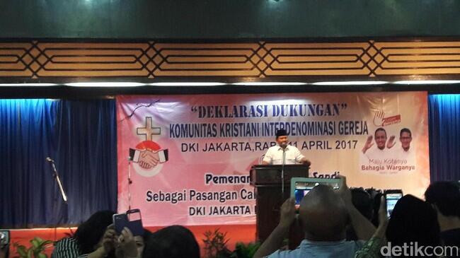Pujian Prabowo untuk Komunitas Kristiani Pendukung Anies-Sandi