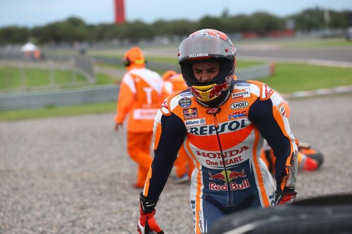 Nasib Tragis Marquez dalam MotoGP 2017