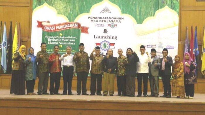 Rektor UIN Jakarta Prof Dede Rosyada Luncurkan Islam Nusantara Center