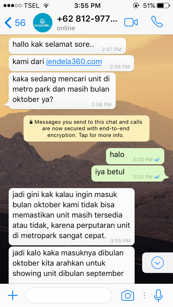 Mau Sewa Apartemen , tapi ga boleh liat unit dulu oleh JENDELA 360