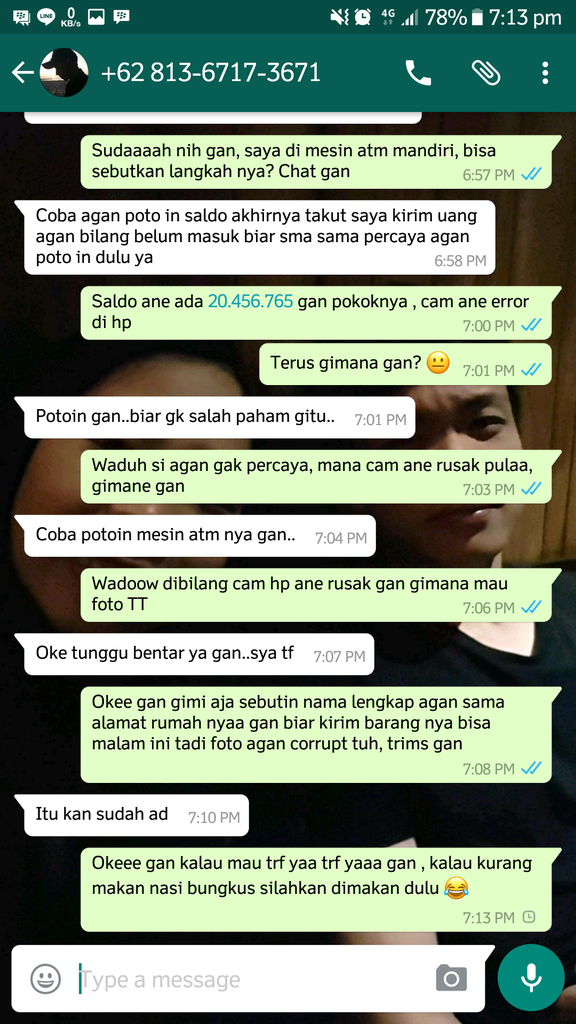 &#91;HATI-HATI&#93; Penipu kurang kreaitf gan mengatasnamakan sebuah bank &#91;+PIC&#93;