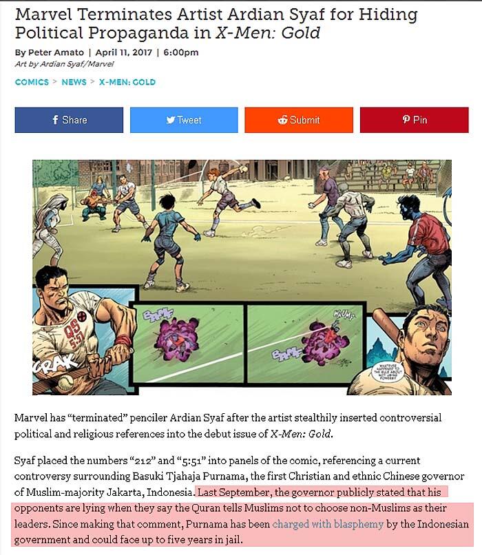 Ardian Pernah Dipuji Karena Sisipkan Jokowi di Komik Batman