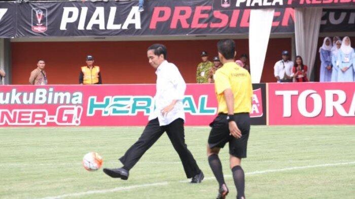 Presiden Jokowi Dijadwalkan Hadiri Kick-off Liga 1 di Bandung