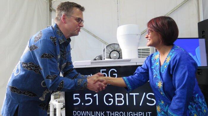 XL Axiata–Ericsson Ujicoba 5G Outdoor Pertama di Indonesia