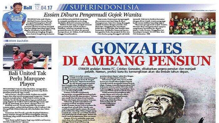 Cristian Gonzales: Belum Tahu Kapan Saya Pensiun