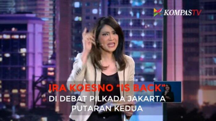 KPUD Melarang Ira Koesno Bersalaman dengan Paslon, Ada Apa?