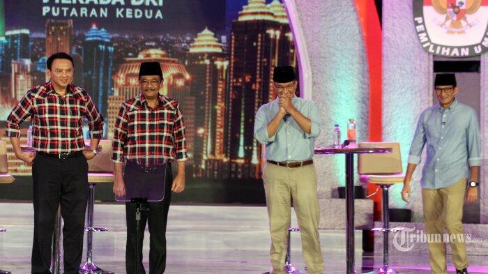 Ini yang Diprotes Anies-Sandi kepada Ira Koesno Saat Jeda