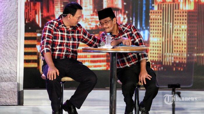 Djarot Asik Debat, Ahok Sibuk Cari Poster Proyek