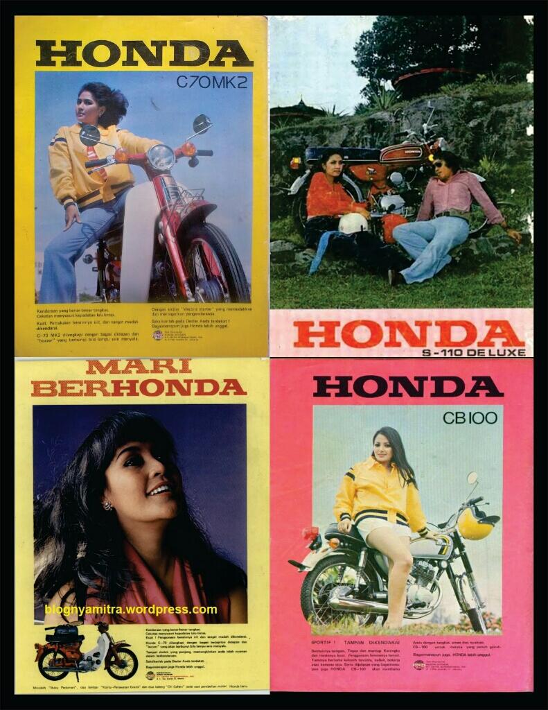 Romantisme Iklan-iklan Sepeda Motor Jaman Dulu