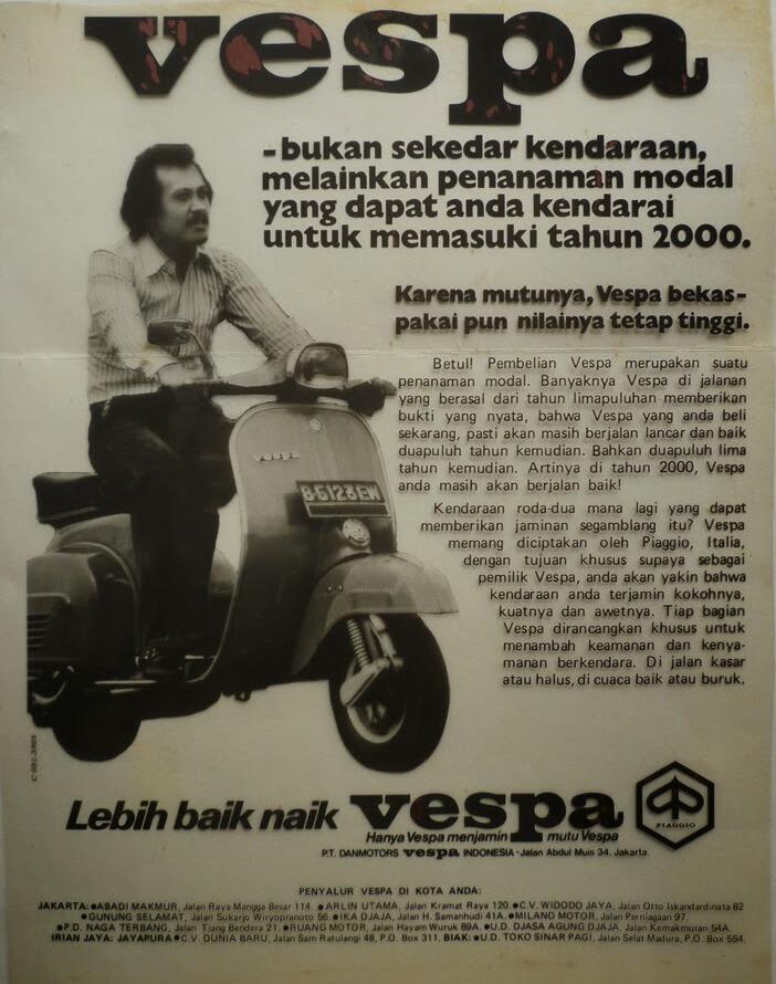 Romantisme Iklan-iklan Sepeda Motor Jaman Dulu