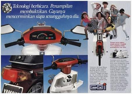 Romantisme Iklan-iklan Sepeda Motor Jaman Dulu