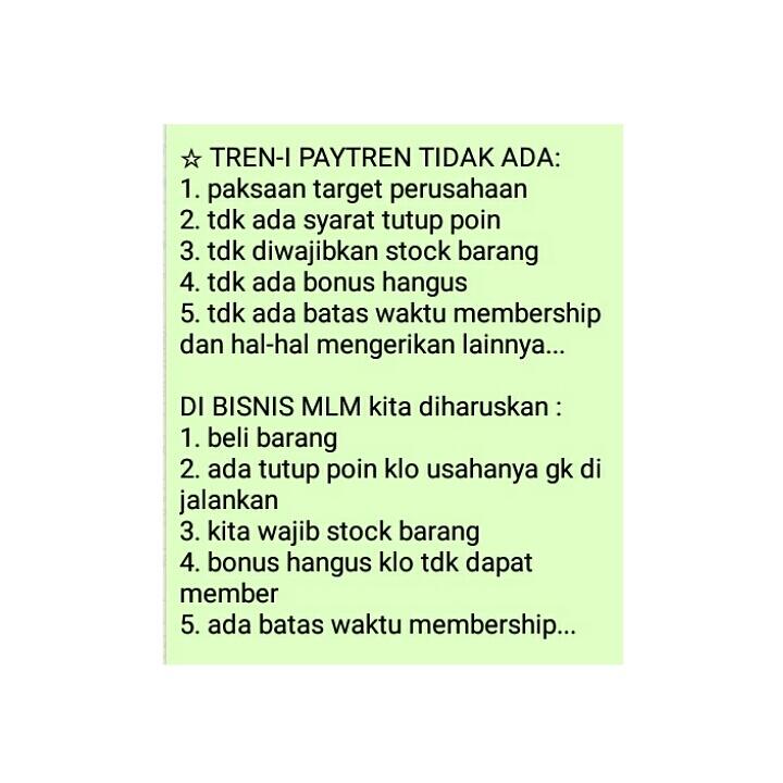 PAYTREN - PELUANG BISNIS ONLINE DI ERA DIGITAL