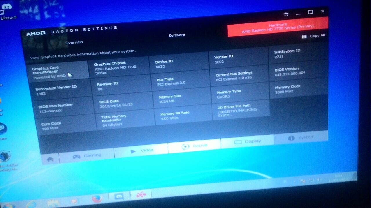 HELP GAN VGA RADEON SETELAH INSTALL DRIVER LANGSUNG NO DISPLAY