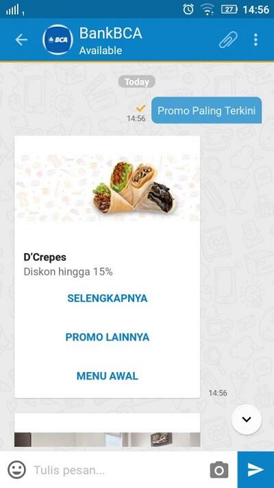 Dapatkan Promo Menarik dari BCA di VIRA KASKUS Chat