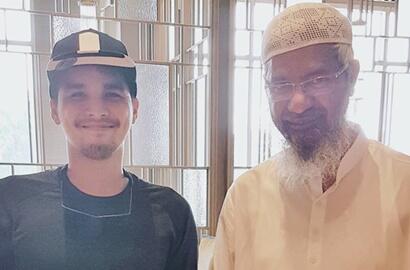 Mario Irwinsyah Gagah Kawal Dr Zakir Naik, Netter: Ini Baru Laki-Laki Sejati