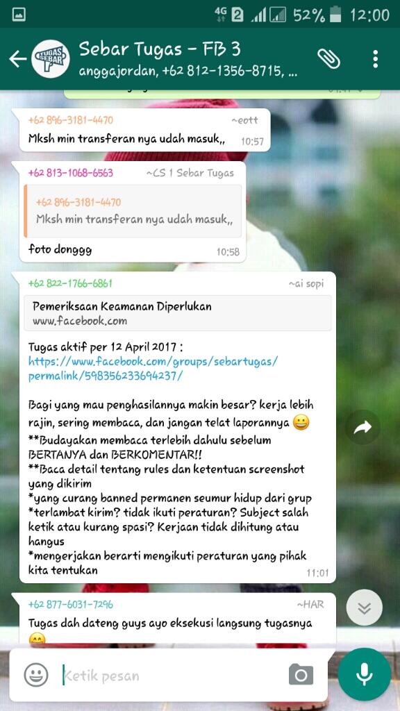 &#91;Kerja Sampingan&#93; Share &amp; Komen Dibayar