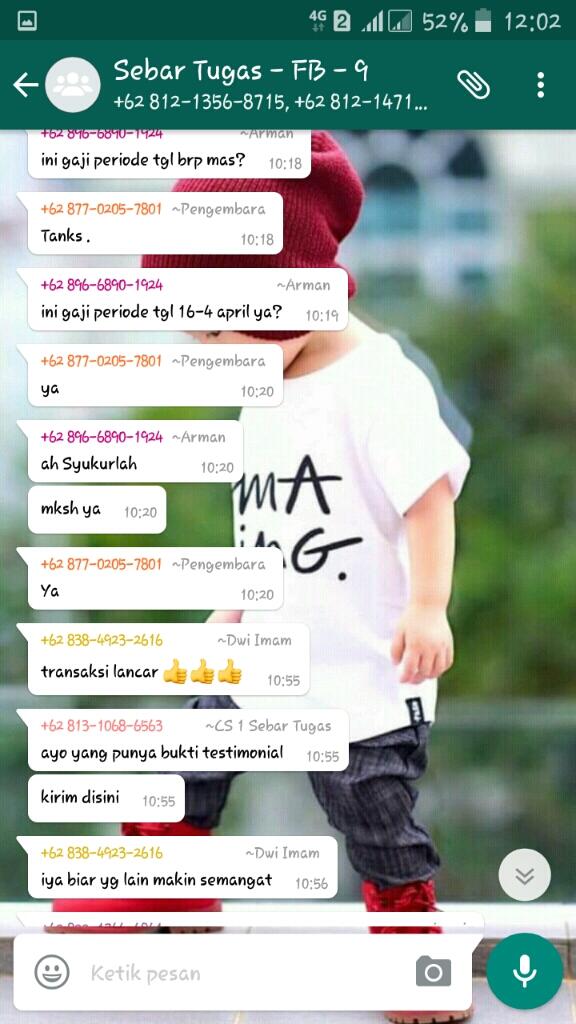 &#91;Kerja Sampingan&#93; Share &amp; Komen Dibayar