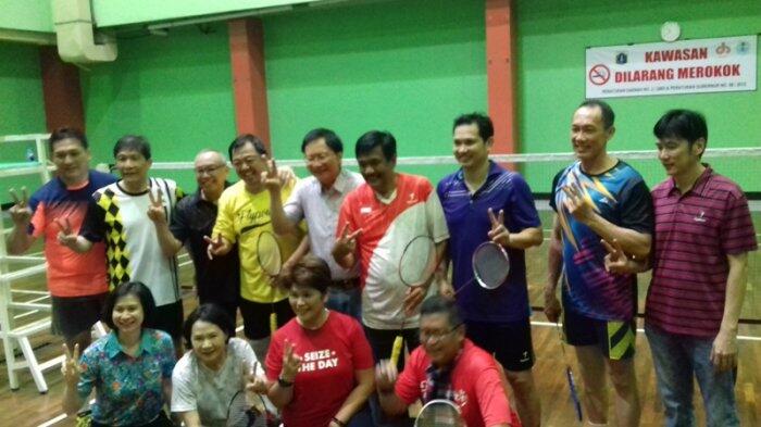 Latihan Bulutangkis Bareng Djarot, Ivana Lie: Ini Bukan Dalam Rangka Pilkada Ya