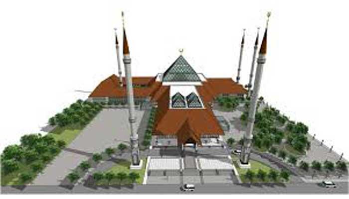 Inilah Penampakan Masjid Yang dianggap Mirip Salib