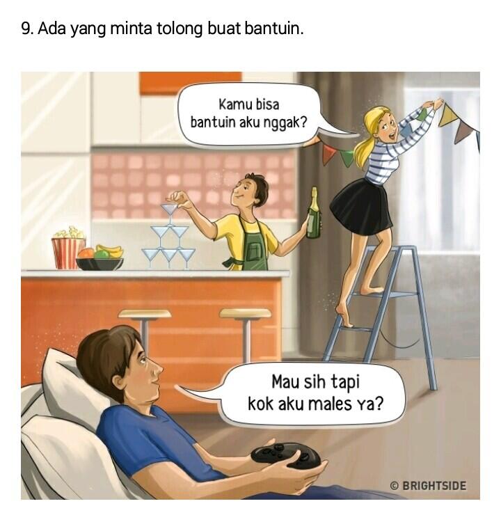 10 Gambar Ilustrasi ( Jika Manusia Tidak Bisa Berbohong )