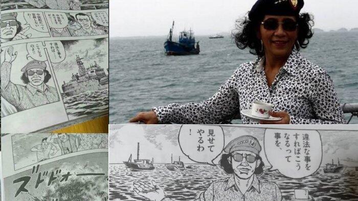 Sosok Menteri Susi Muncul di Komik Jepang, Ini Dia Karakternya