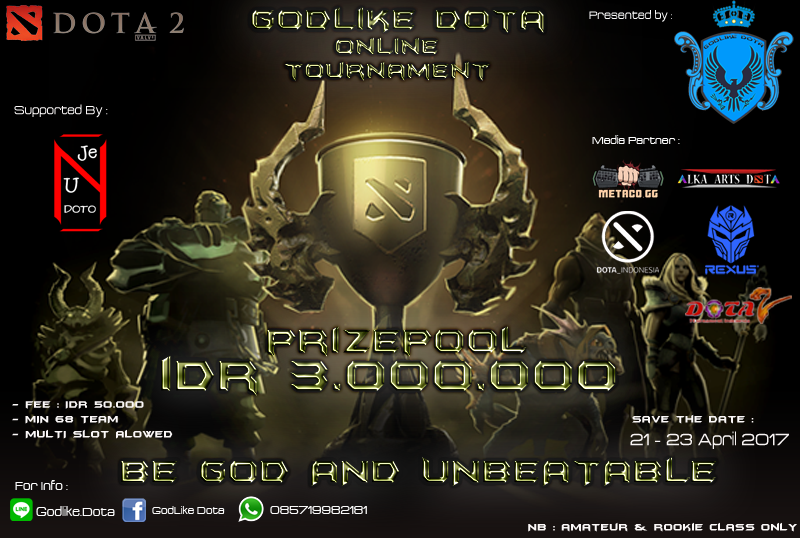 GodLike Dota Online Tournament