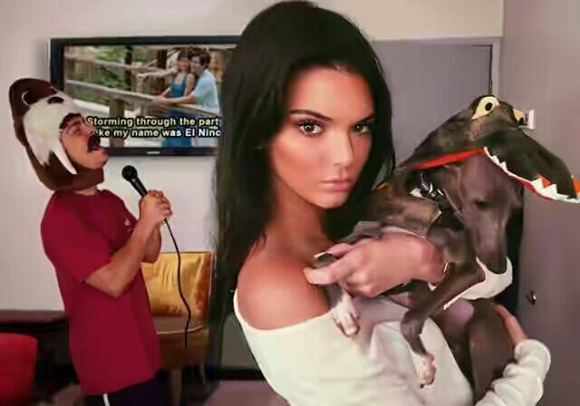 Aksi Kocak master photoshop &quot;Kirby Renner&quot; untuk Kendall Jenner