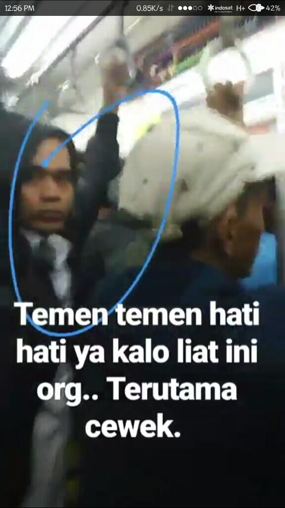 Waspada di Kereta Sist! Pelaku Pelecehan Ke-Gep Beserta Pengakuan Para Korbannya