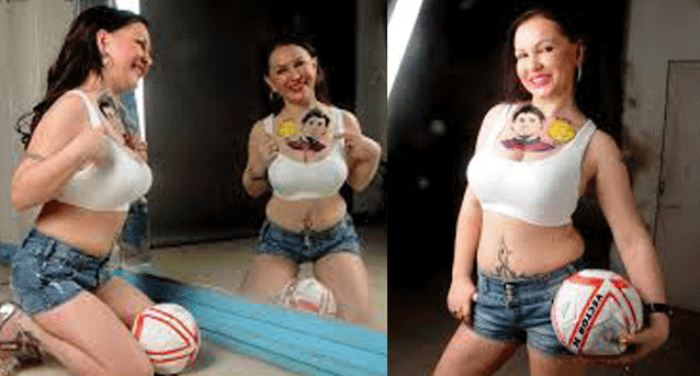 Bobotoh cantik rela di tato tubuhnya demi Persib