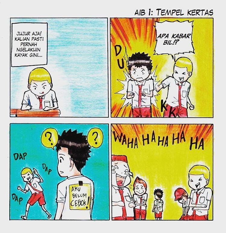 13 Komik strip 'aib masa sekolah' ini serunya bikin kamu bernostalgia