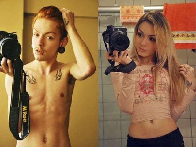20 Foto Before After Perubahan Transgender Paling Ekstrim