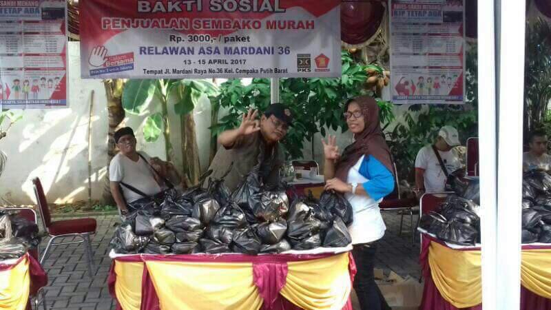 Ini Tanggapan Djarot Soal Pembagian Sembako di Kalibata City