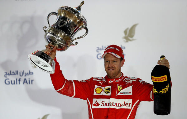 Kecerdasan yang Buat Vettel Juara di GP Bahrain