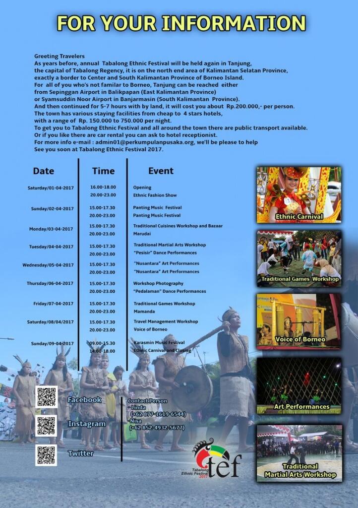 &#91;Tabalong Ethnic Festival 2017&#93; - Ayo ke Tabalong !!!