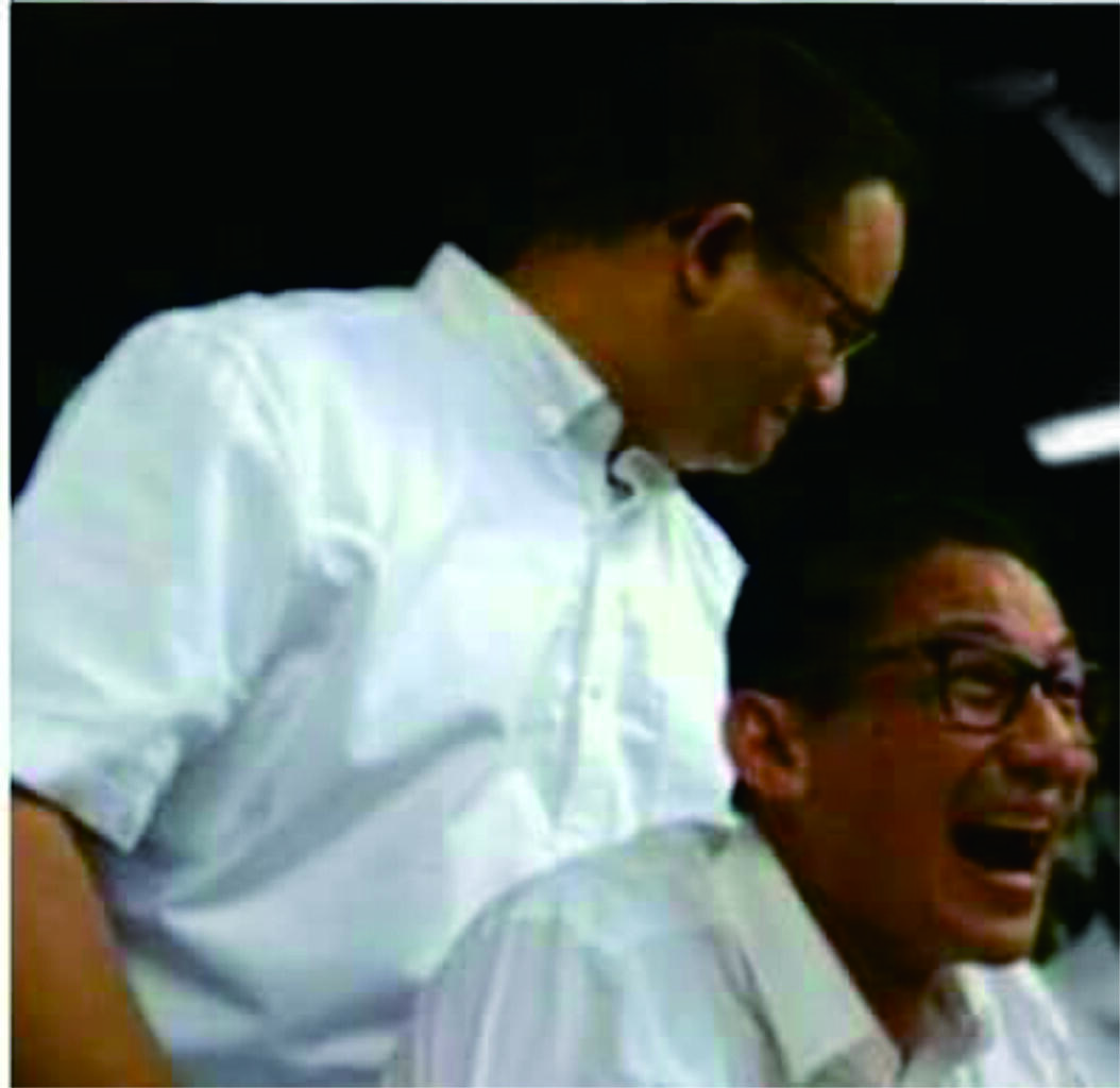 BEREDAR CHAT MESUM SANDIAGA UNO, "UNO : HAHAHA DARI BELAKANG BIAR EPIC"