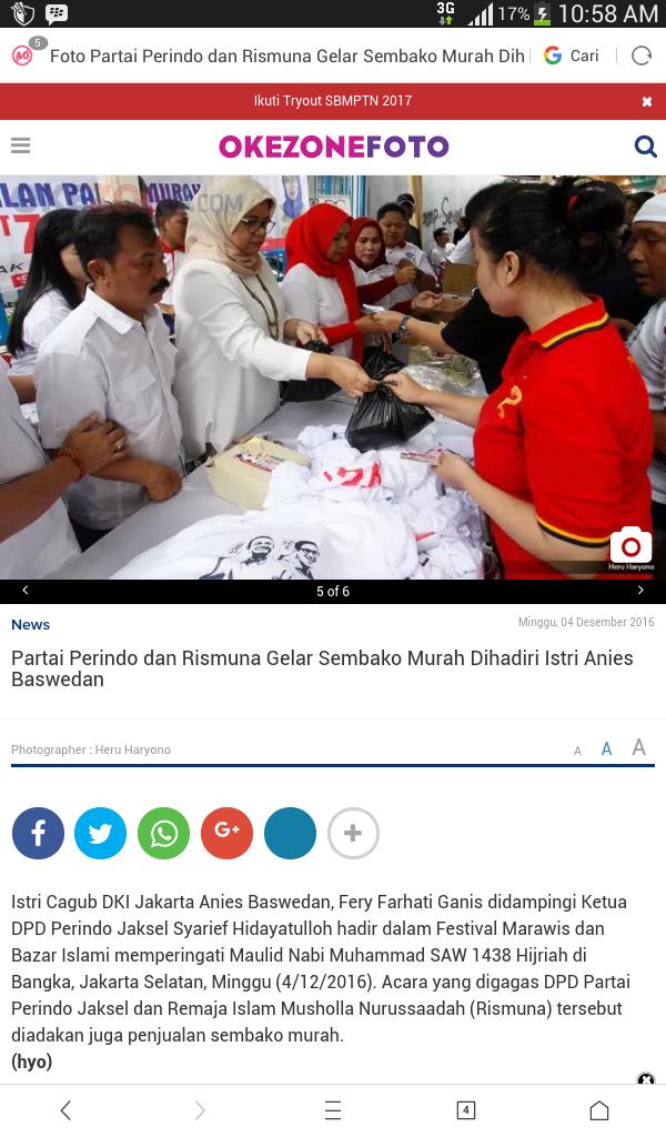 #Giliran Tim Ahok-Djarot Laporkan Anies-Sandi atas Dugaan Politik Uang