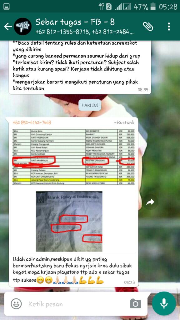 &#91;Kerja Sampingan&#93; Share &amp; Komen Dibayar
