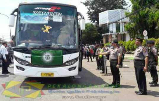 Jelang Tamasya Al Maidah Polres Batang Gelar Razia