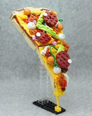 Makanan dari Lego, Saking Miripnya Bikin Laper!