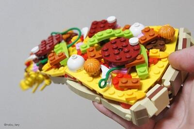 Makanan dari Lego, Saking Miripnya Bikin Laper!