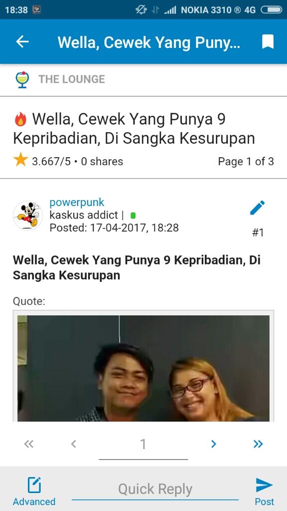 Wella, Cewek Yang Punya 9 Kepribadian, Di Sangka Kesurupan