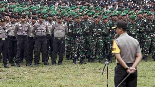 Jelang Pilkada, Polisi Usir Massa dari Daerah di Jakarta Utara